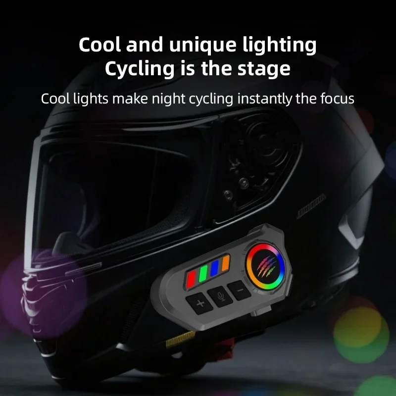 Motorcycle Helmet Headset Hi-Fi Stereo Noise Cancellation
