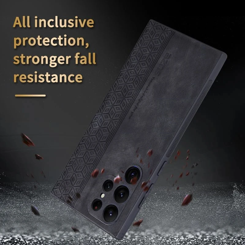 Leather Business Elite Shockproof Phone Case