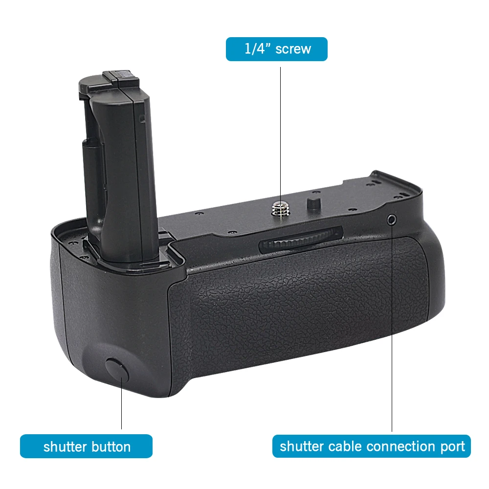 Mcoplus BG-D780 Pro Vertical Battery Grip with 2.4G Remote Control for Nikon D780 SLR Camera /Work with EN-EL15 Battery