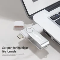 High Speed USB Type C USB Flash Drive 128GB Free Key Chain Pendrive 64GB Orange 2 in 1 USB Stick 32GB 16GB Business Mini 5