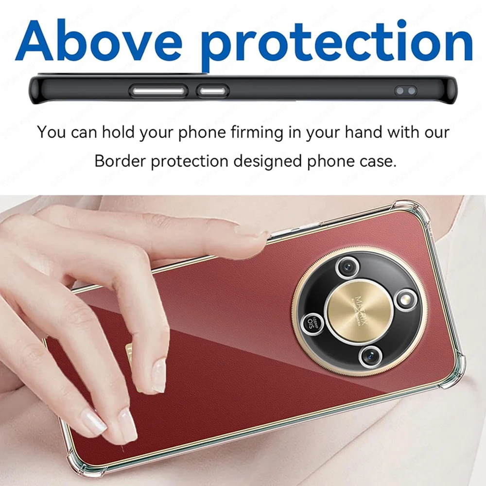 Clear Silicone Protective Case - Magic8Lite Series, Anti-Fall Bumper Cover