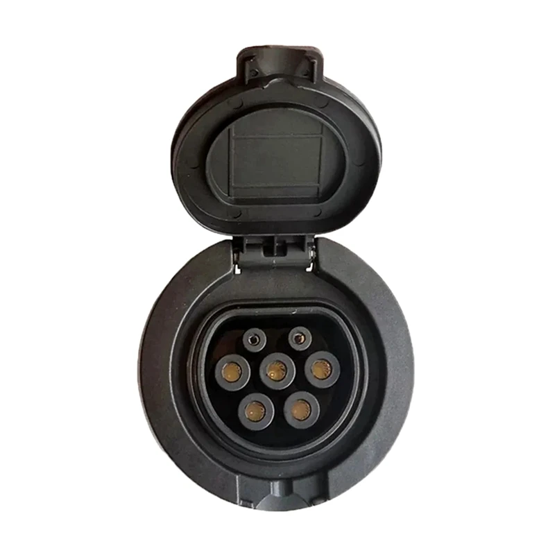 

1 Piece EV Charging Socket Outlet Type 2 Socket Connector IEC 62196-2 32A 3 Phase AC