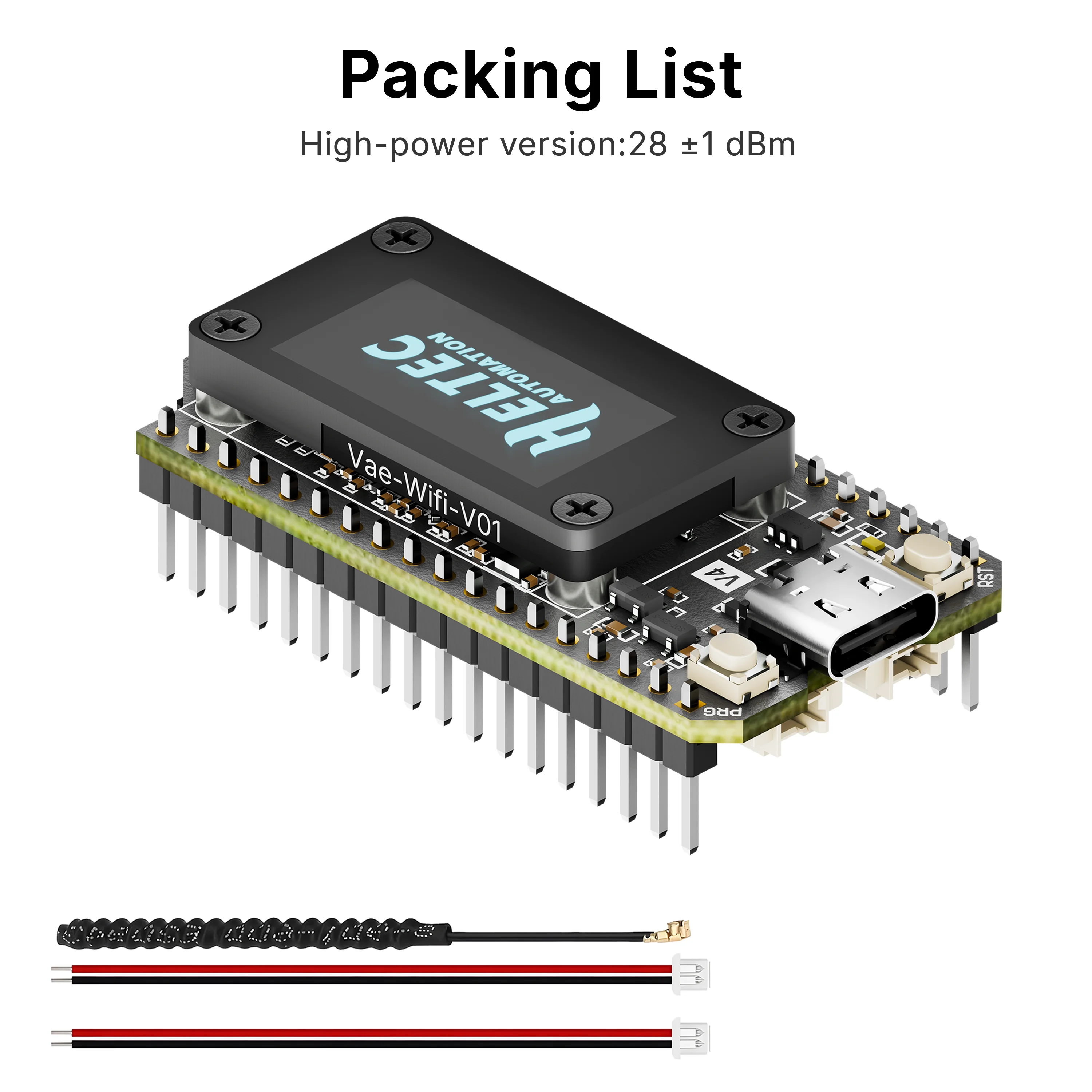 ตัวเลือกสินค้า บอร์ดพัฒนา IoT พร้อม GPS LoRa 0.96 นิ้ว OLED พลังงานแสงอาทิตย์