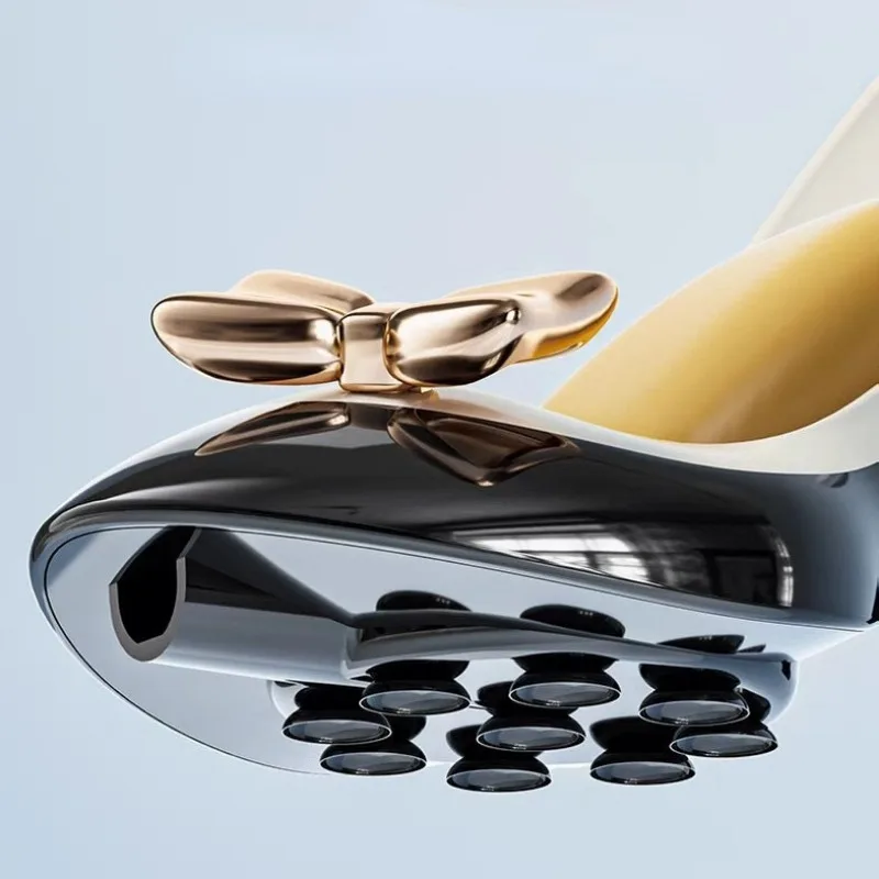 1PC Soap Dish, Personalized High Heels Non-punching, Draining Home Bathroom Toilet Suction Cup Soap Box Shelf 5