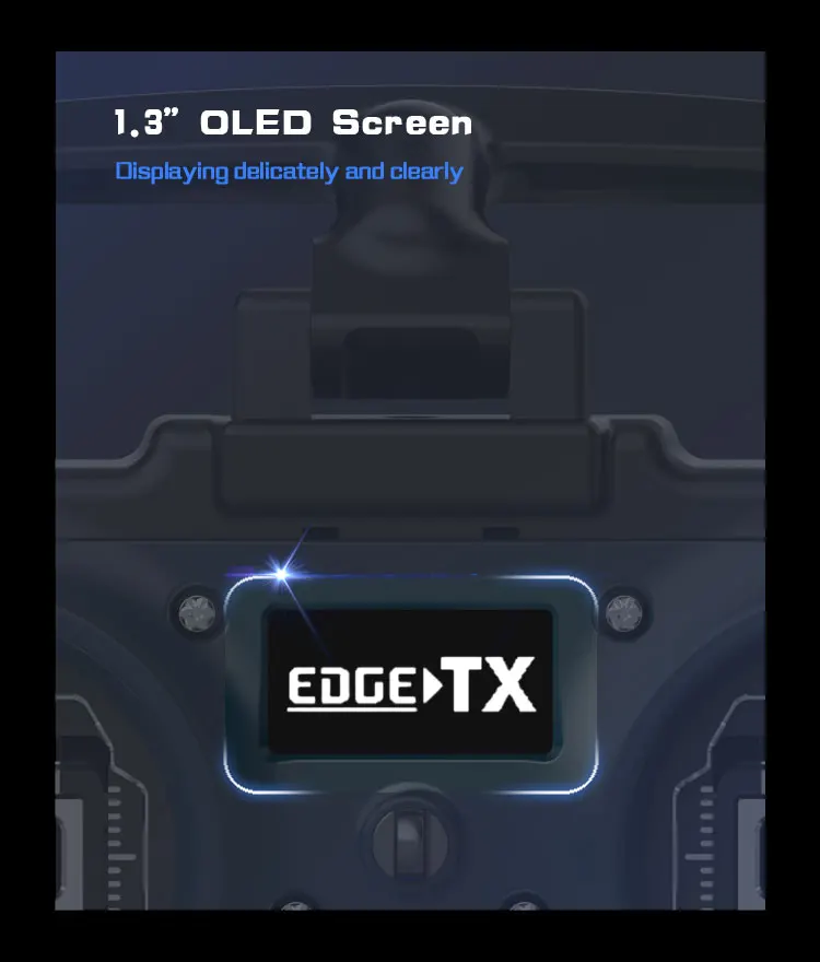 Jumper T20 T20S Transmitter, 1.3" OLED Screen Displaying delicately and clearly edge T