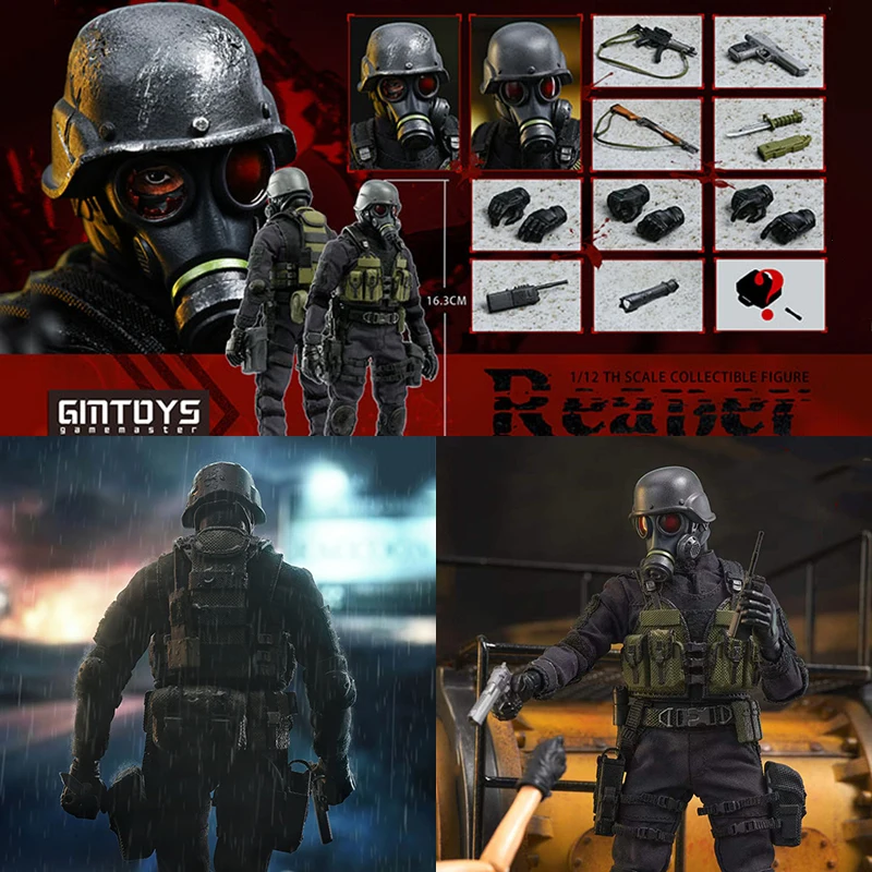 Gmtoys 1/12 スケール 死神 ハンク バイオハザード Amazon.co.jp: 未開封 GMTOYS バイオハザード 死神 ハンク