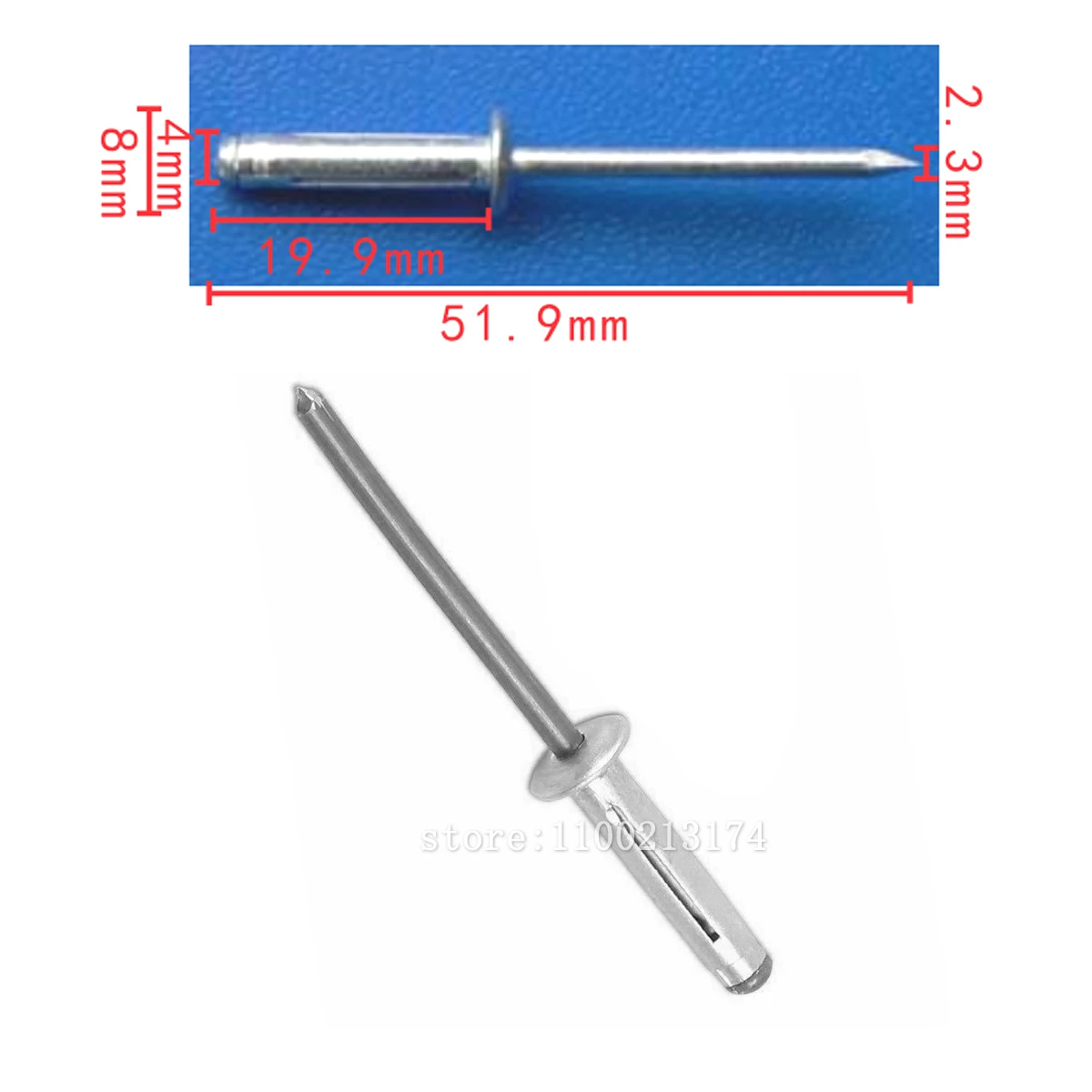 50/100 Bumper Cover Lower Trim Panel Rivet For MERCEDES BENZ AMG  