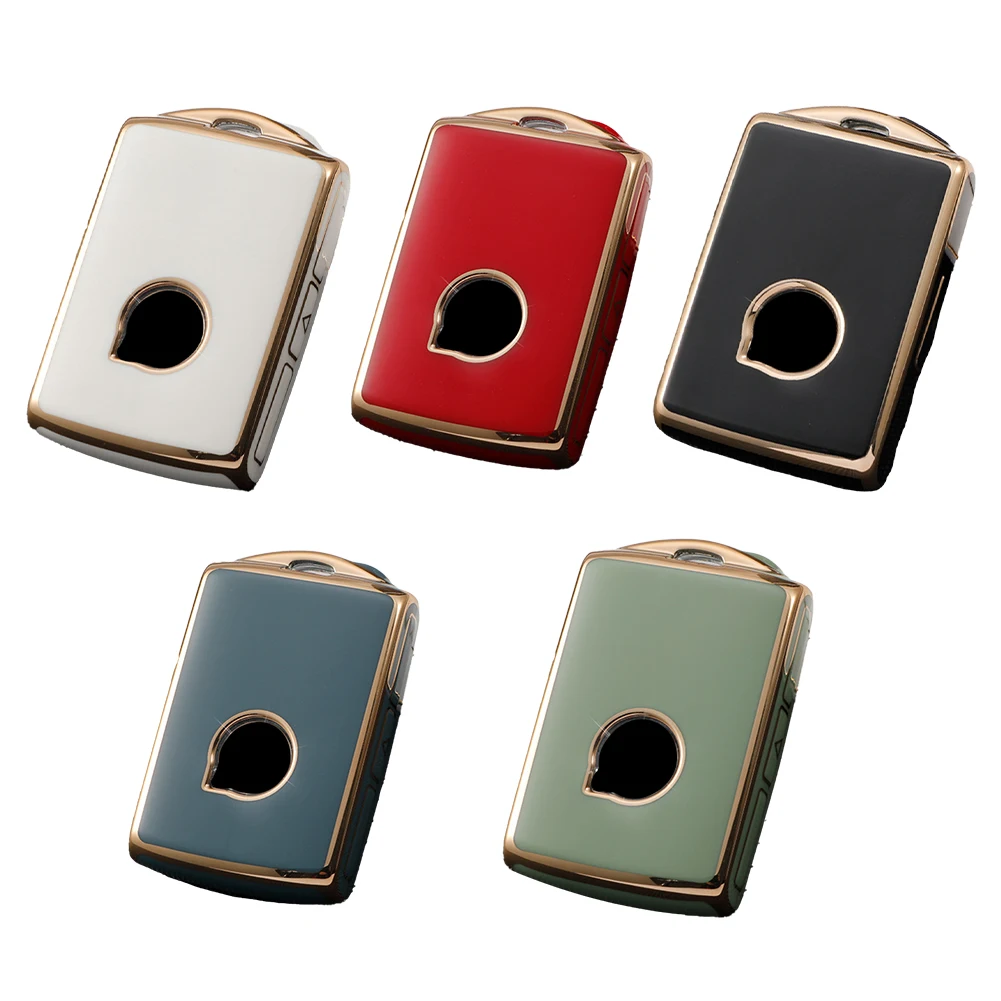Tpu Car Remote Key Fob Case Cover Per Volvo S60 S90 V90 Xc40 Xc60 Xc90 Key Guscio Protettivo Aspetto Premium