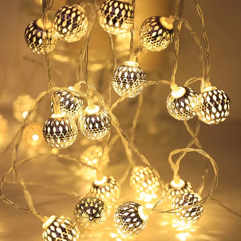 Solar Fairy Lights 200LED Solar String Lights Outdoor Waterproof 8 Modes Copper Wire Spherical Twinkle Light Colorful Light led tw 200 20m с 240v b bl 200led 20m