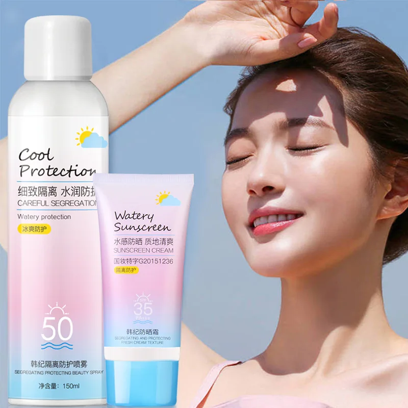 Sunscreen Refreshing, Hydrating and Moisturizing Moisturizing Makeup Isolation Spray Skin Care Products