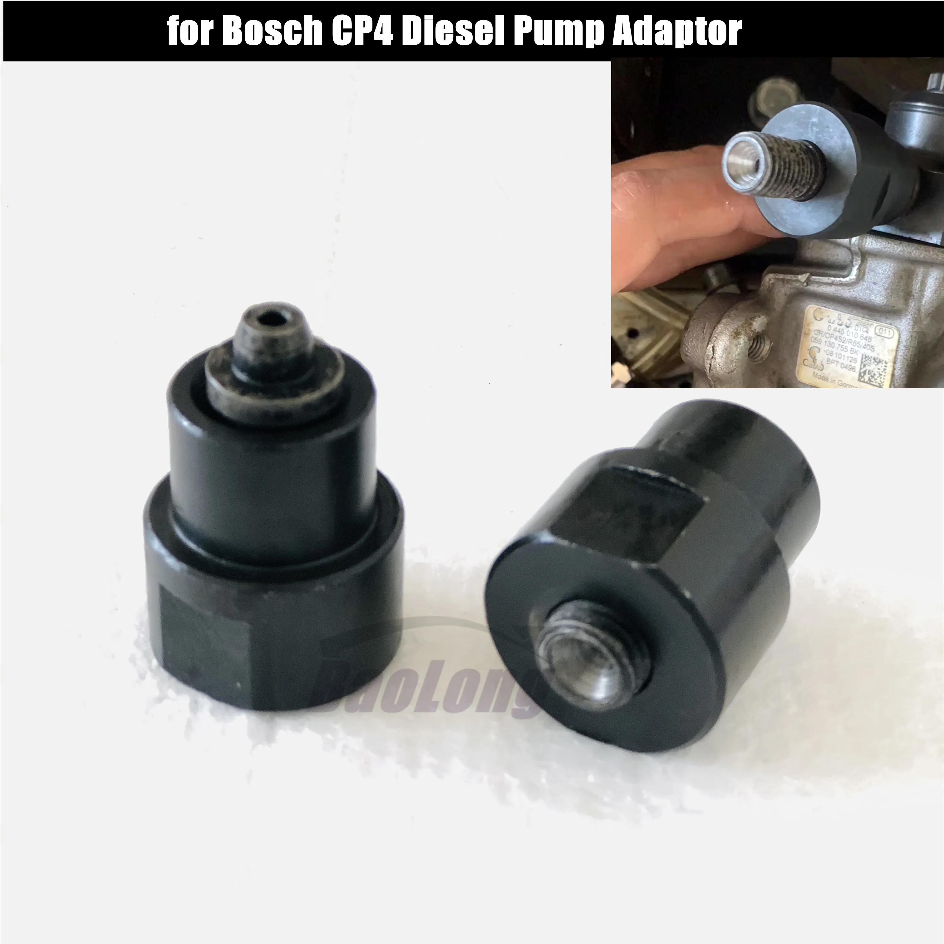 Per Bosch Cp4 Common Rail Giunto Pompa Diesel Connettore Di Conversione Adattatore Ingresso Olio M16 * 1 E Tubo M12 * 1.5