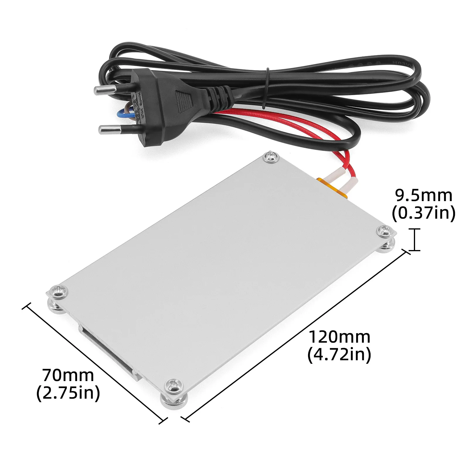 600W 220V PTC 가열 플레이트 칩 BGA 솔더링 볼 분리 알루미늄 LED 제거 용접 스테이션 미국/EU 플러그 해체 보드 도구