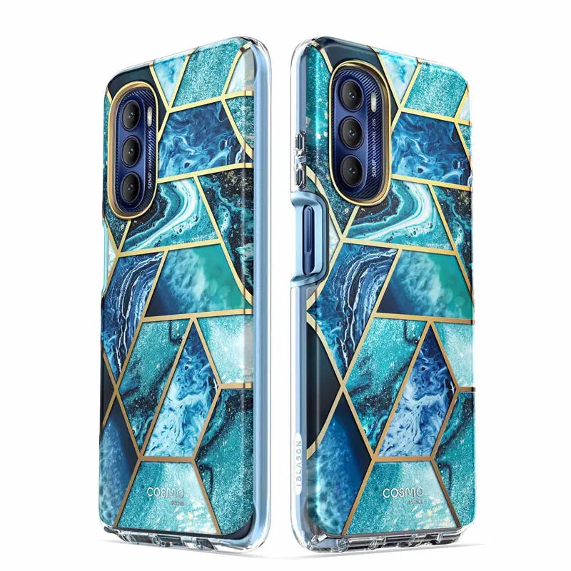 For Moto G Stylus Case 5G (2022) I-BLASON Cosmo Cosmo Slim Full-Body Stylish Protective Case with Built-in Screen Protector