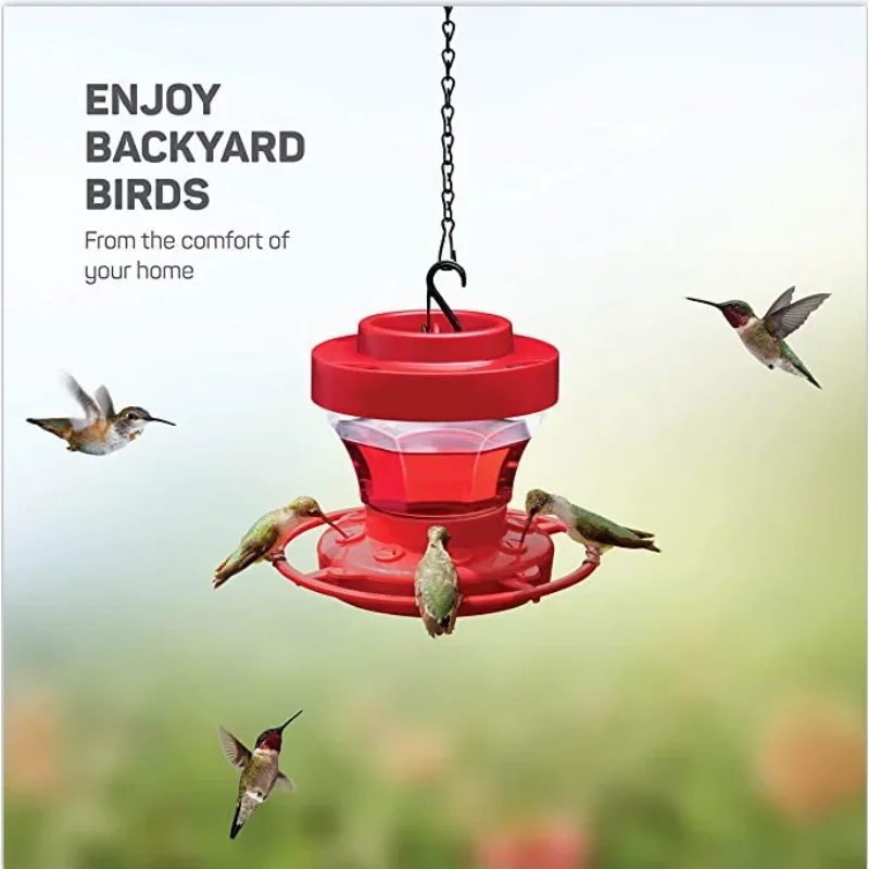Plastic Hummingbird Feeder For Outdoor 1