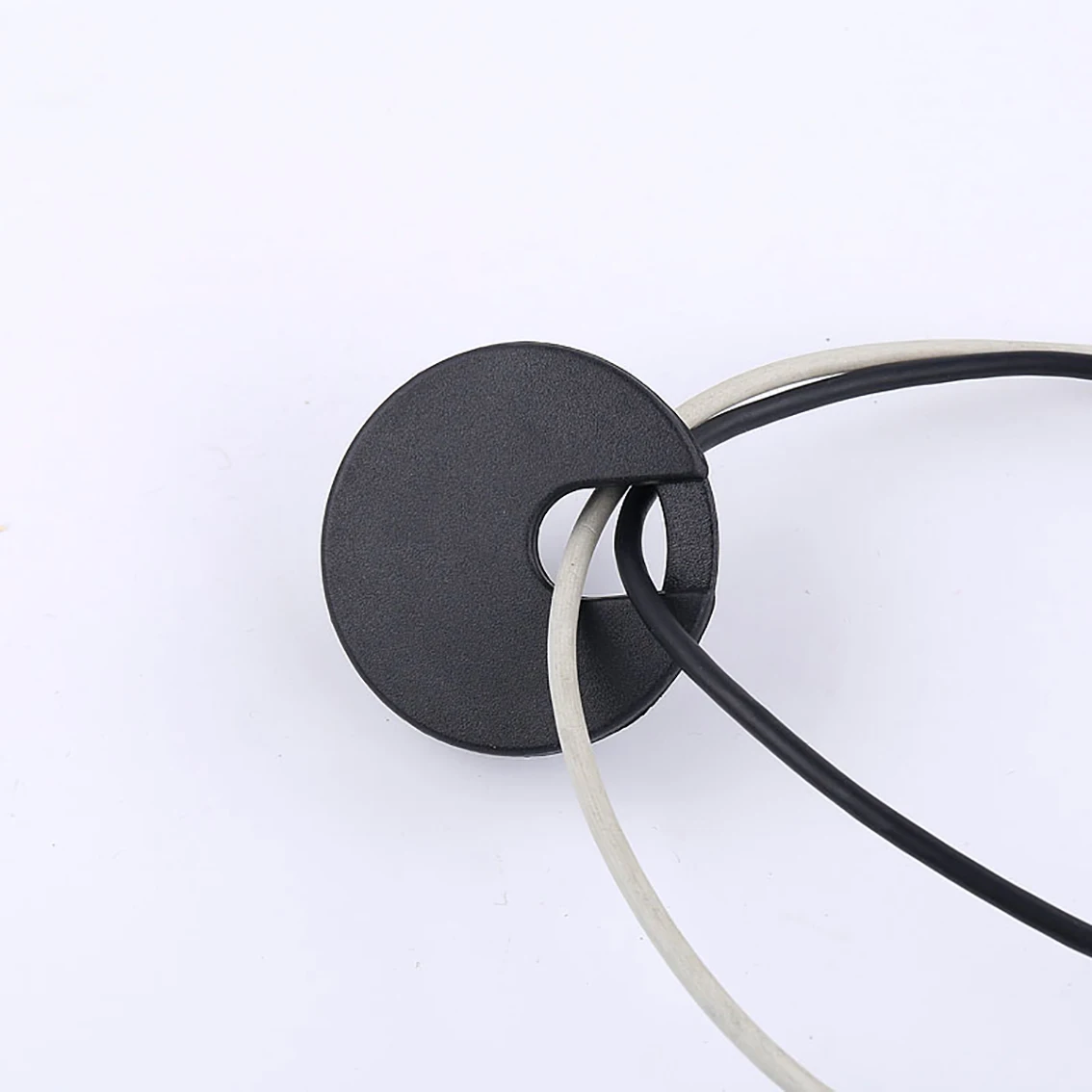 35mm Grommet Hole ABS Plastic Round Cable Box Computer Desk Line Hole Cover PC Table Furniture Decorative Accessories
