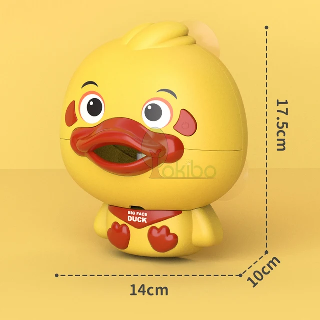Baby Bath Toys Bubble Machine Duck Crabs Frog Music Kids Bath Toy Bathtub Automatic Bubble Maker Baby Bathroom Toy for Children 6