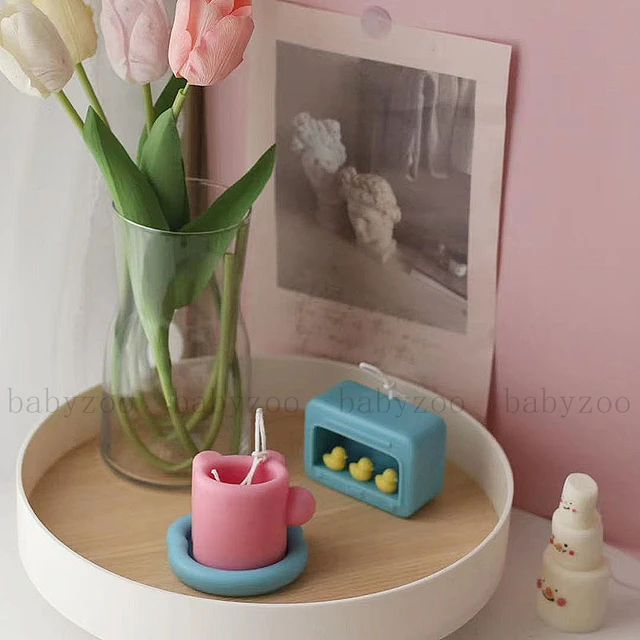 Moule guimauve en silicone rose