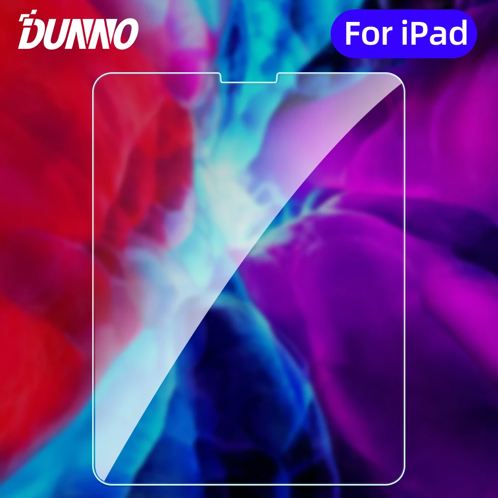 Premium Tempered Glass Screen Protector for iPad - Crystal Clear, Scratch Resistant Film