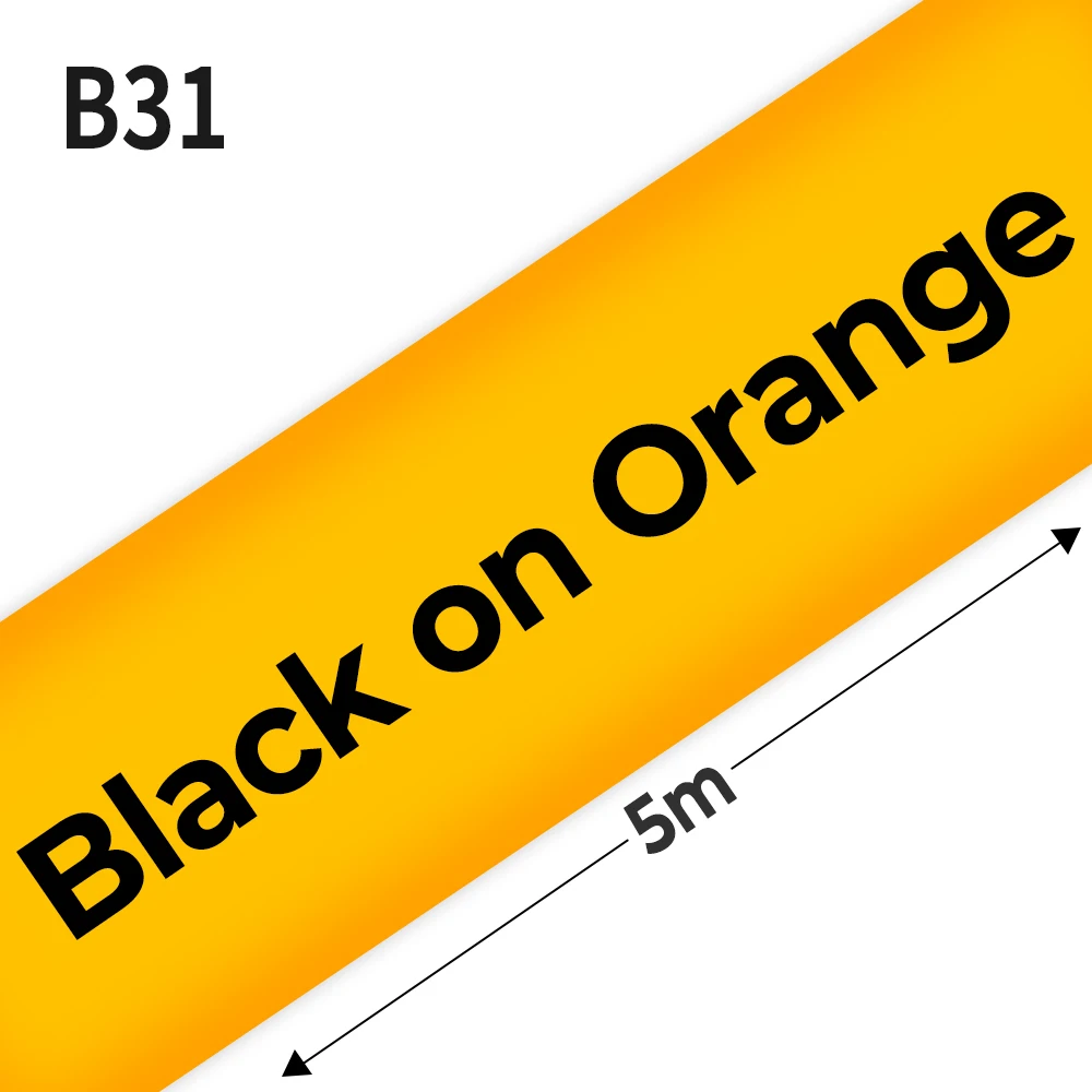 Laminated Label Maker Tape, 12mm - Versatile Ribbon