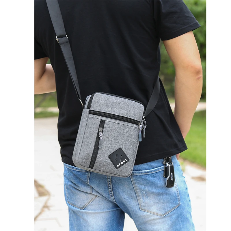 Men's Messenger Bag Crossbody Shoulder Bags Travel Bag Man Purse Small  Sling Pack for Work Business - AliExpress