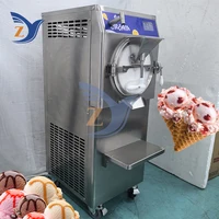 Hard Ice Cream Maker Machine ZY-38-2 Commercial Production Equipment Milk Tea Shop Automatic 60L/H Stall Buffet Restaurant 1