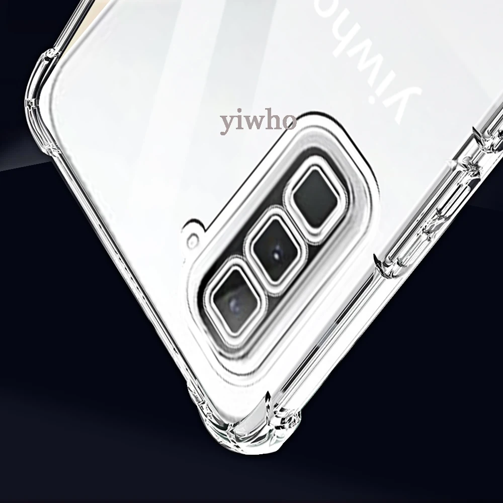Shockproof Clear Transparent Soft TPU Phone Case - 1-10pcs Protective Cover