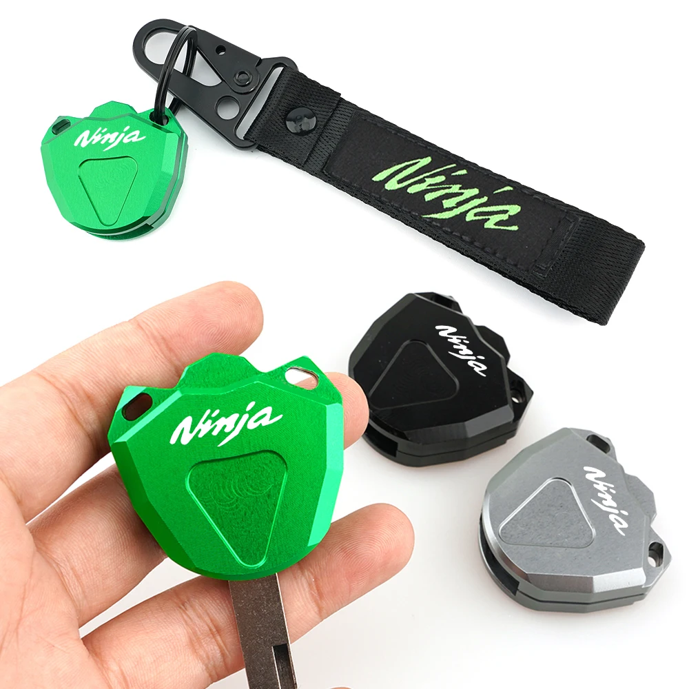 Buy Motorcycle Accessories Key Cover Case Shell & Embroidery Badge  Keyring，Fit for Ninja 1000SX ZX6R ZX10R Ninja 650 400 1000 Online at  desertcartKUWAIT