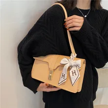 

Women Bags Autumn Messenger Bag 2022 New Fashion Silk Scarf Popular Handbag Leisure Shoulder Armpit Bag