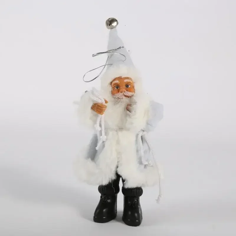 thumbnail image 1 of Muñeco de Papá Noel navideño, adorno colgante para árbol de Navidad, decoración exquisita para el hogar, 1 of 5