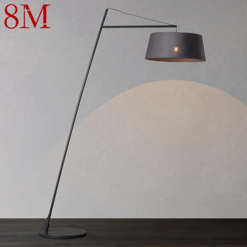 

8M Nordic Fishing Floor Lamp ModernFamily Living Room Beside The Sofa Creative LED Decorative Standing Light