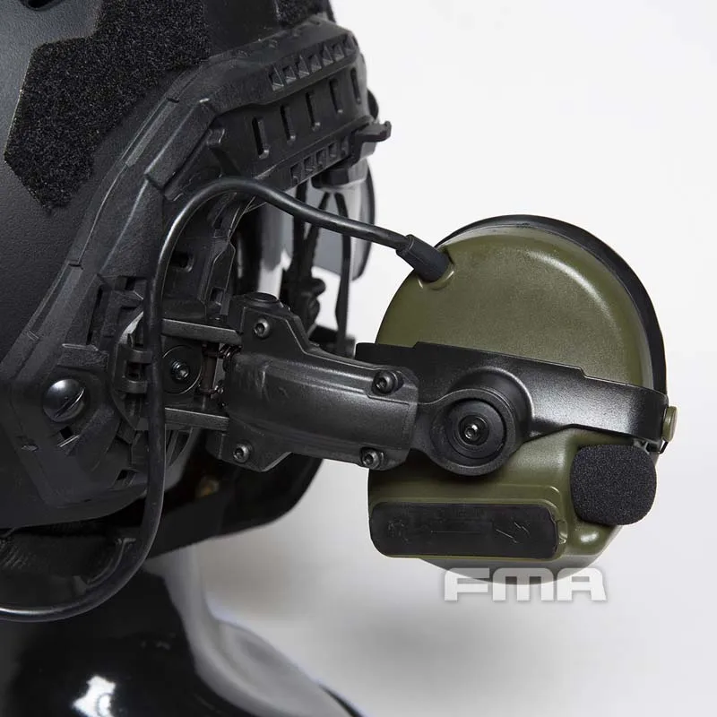 Тактическая гарнитура PELTOR COMTAC II III, шлем с дуговым креплением, адаптер, задний флип-шлем с креплением C3 на AMP, для наушников TB1443