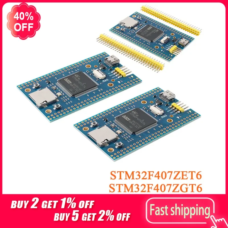 

STM32F407ZET6 STM32F407ZGT6 M4 STM32F4 STM32 F407 Core Arm Learning System Development Board Module Cortex-M4