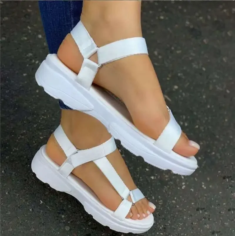 Ladies Sandals 2023 Summer New  Large Color Sandals for Women