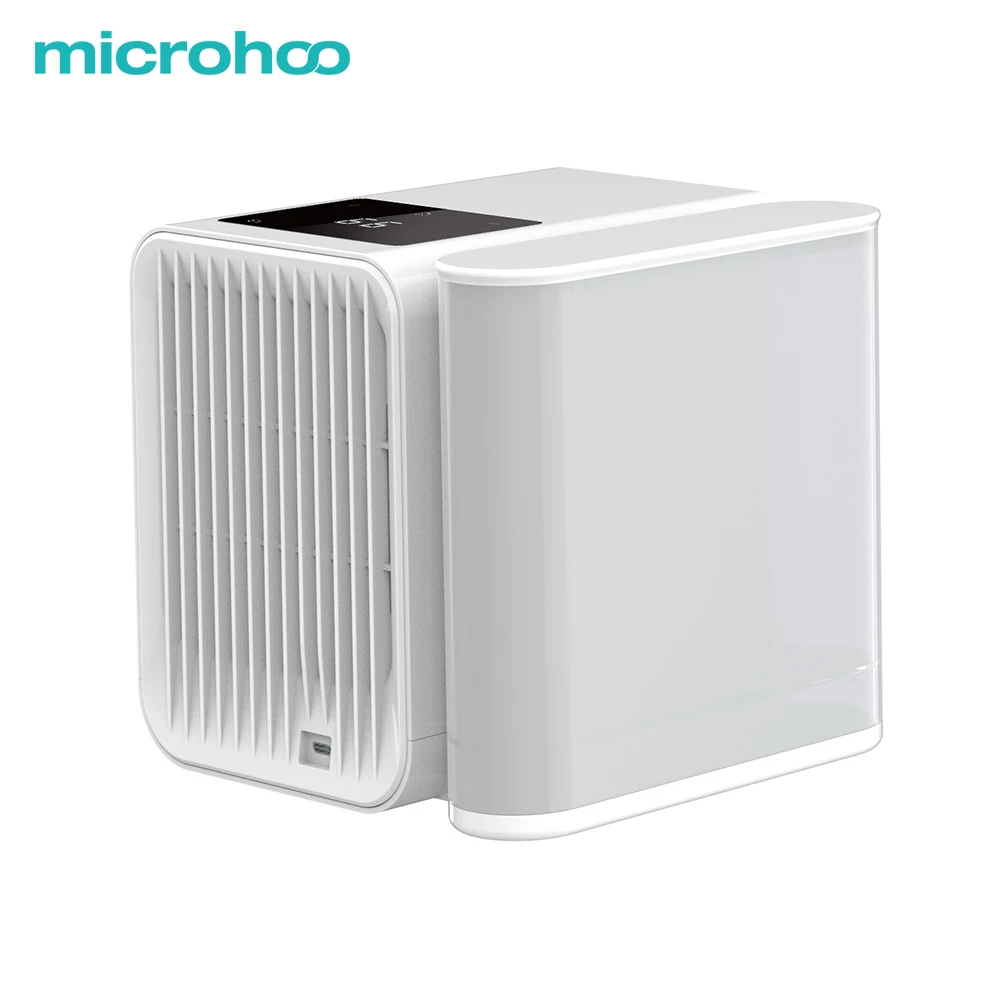 Microhoo personal air cooler Water Cooling Fan Timing Artic Cooler Humidifier Bladeless mini Air Conditioning Fan