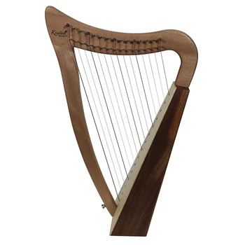 Wooden 15 String Harp Professional 15 String Lyre Harp Beginner Stringed Musical Instrument Portable Children Music Instruments
