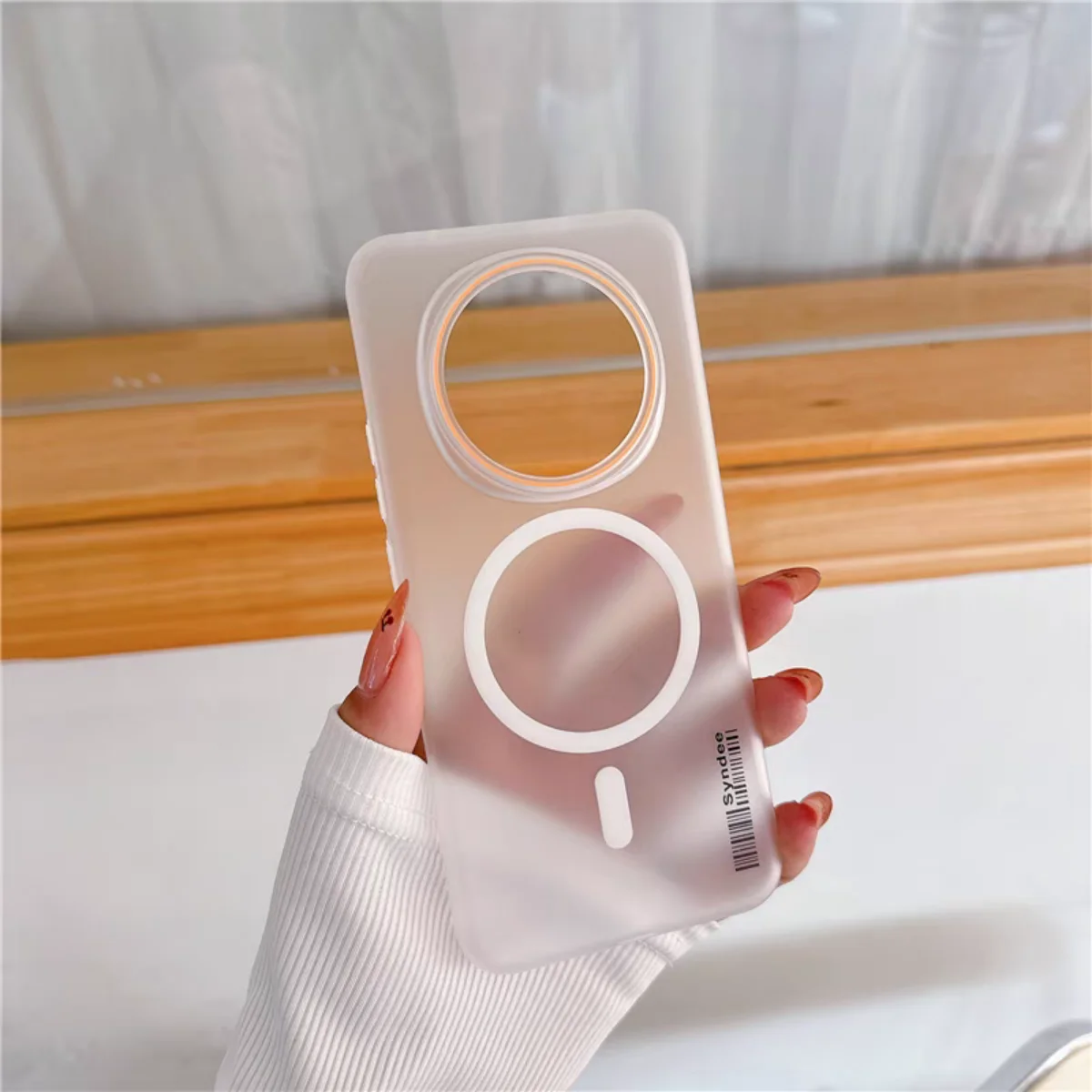 MagSafe Magnetic Matte Barcode Candy Case