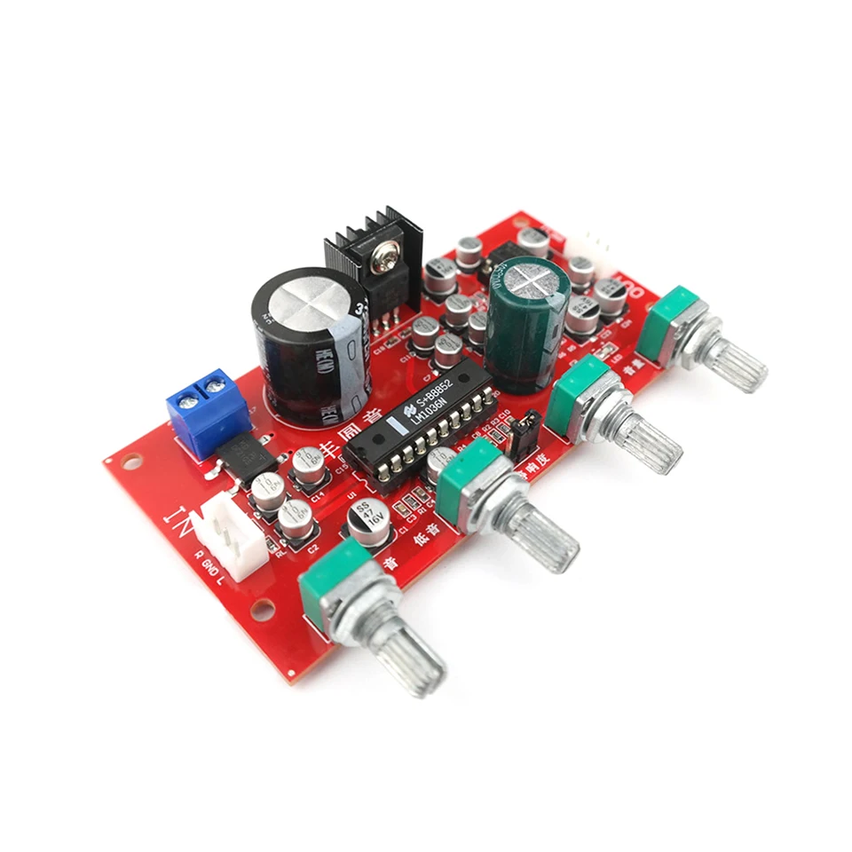 Тональная плата AIYIMA LM1036, регулировка громкости, низкие частоты ...