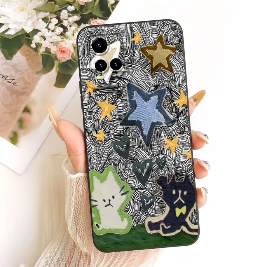Floral Soft Silicone Shockproof Phone Cover - New Fashion Design