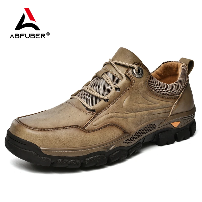 

Classic Leather Shoes Men Casual Sneakers Desert off-road Style Outdoor Men Shoes Leather Hot Sale Trekking Wallking Footwear