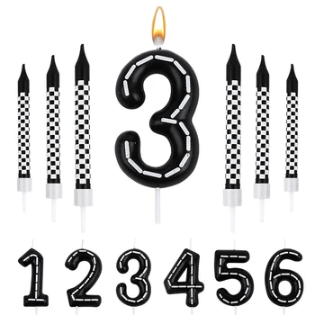 Racing Car Birthday Candles 1