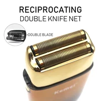 Kemei-KM-TX10 Men's Shaving Machine Dual Foil Blades USB Fast Charging LED Display Professional Hair TrimmerHair Cutting Machine 2