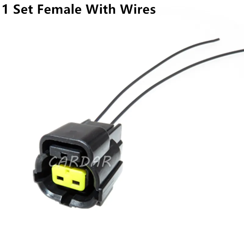 Conector Impermeable De 2 Pines Para Sensor De Temperatura O Válvula Solenoide – Compatible Con Faro 211PC022S0149 Y Otros | Enchufe Hembra
