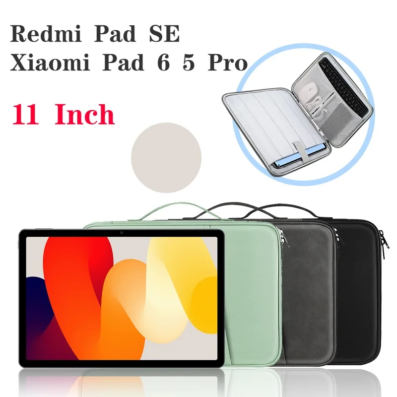 Borsa Per Tablet Da 11 Pollici Per Xiaomi Mi Pad 6 6 Pro 5 Pro 11 "Redmi Pad Se 2023 Redmi Pad 10.61 Custodia Custodia Portatile Borsa Impermeabile