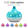 400ml Aroma Essential Oil Diffuser Ultrasonic Air Humidifier with Wood Grain electric LED Lights aroma diffuser for home 4