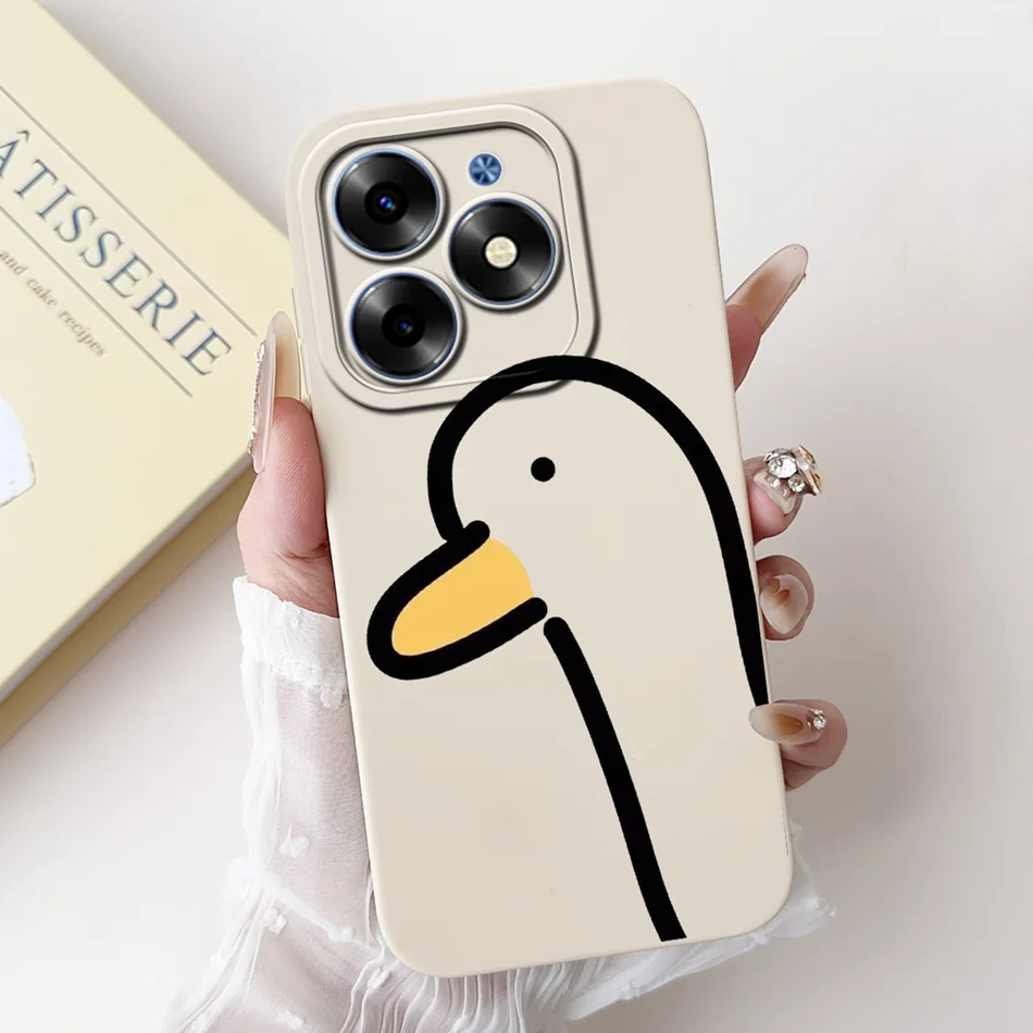 Cute Panda Rabbit Cartoon Soft Silicone Lens Protective Bumper Phone Case
