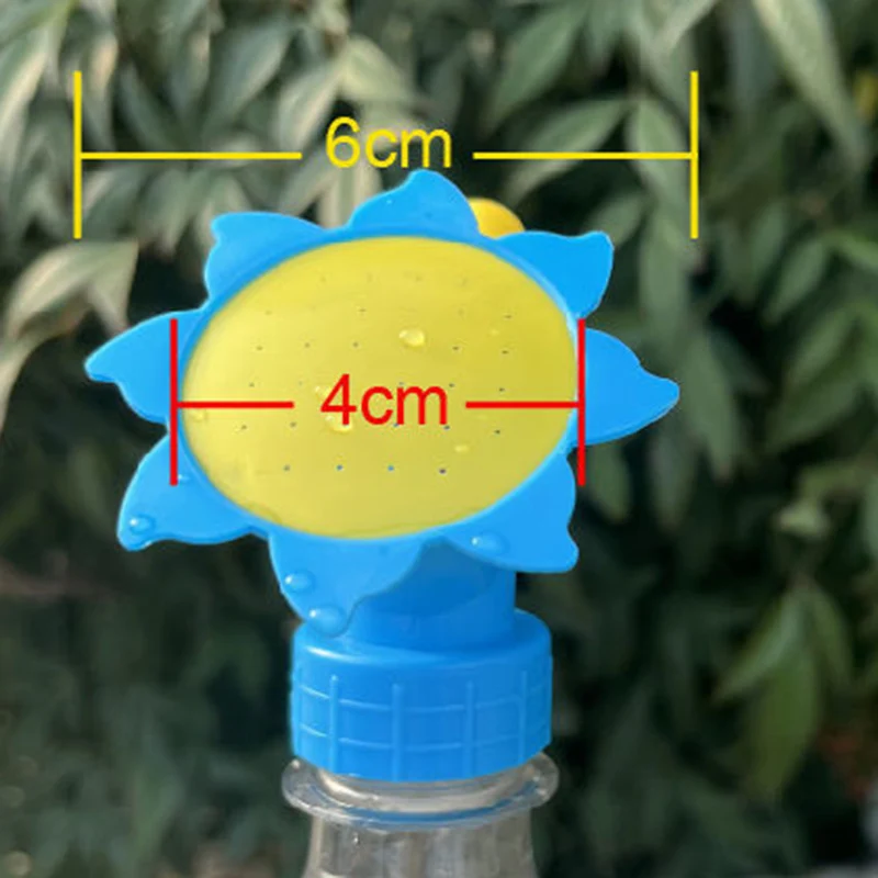 Home Garden Flower Plant Water Sprinkler for Flower Waterers Bottle Watering Cans Sprinkler 2 In 1 Plastic Nozzle