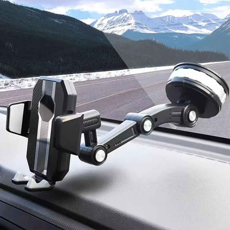 Car Mobile Phone Holder 360 Degree Rotation Multifunctional