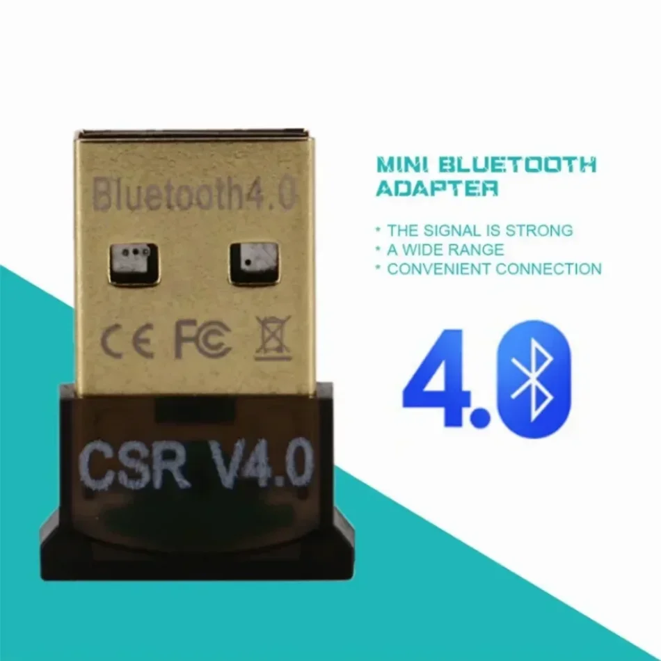Bluetooth Adapter USB 5.1 Transmitter Receiver 5.3 Dongle Wireless 5.0 4.0 for PC Laptop Computer