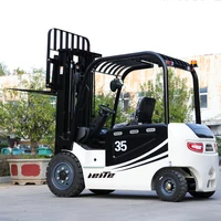 customized Electric Forklift 2 Ton 2.5 Ton Factory Price 3 Ton 4 Wheel Small Warehouse Forklift Cheap Electric Forklift 4 Ton 2