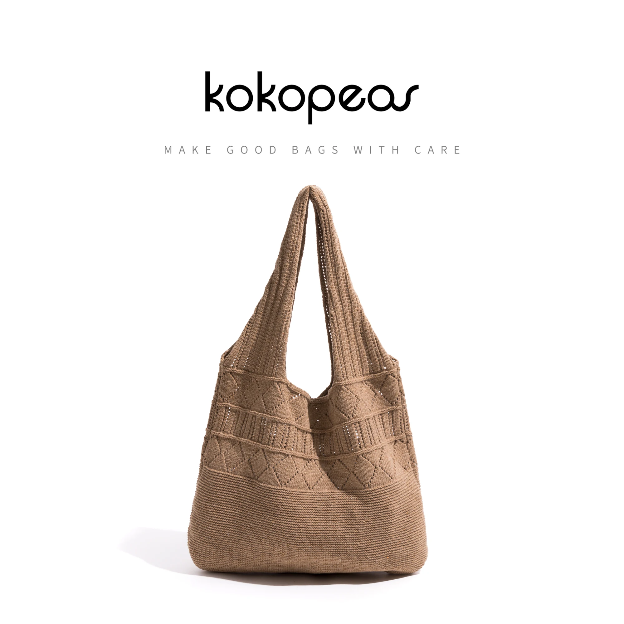 

KOKOPEAS, ручная работа, Сумка с плетением, сумка-тоут, Сумка через плечо, сумки, вязаная сумка, эстетичная летняя пляжная сумка